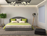 Persiana Enrollable Blackout, Persianas Dasa, Gris, 60cm Ancho x 220cm Largo (23 3/4"W x 86 1/2"L)