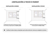 STOR Planet Persiana Enrollable Loneta Instala Fácil, Mod. SP1364 Dimensiones 160 cm x 180 cm, Gris