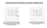 STOR Planet Persiana Enrollable Loneta Instala Fácil, Mod. SP1364 Dimensiones 160 cm x 180 cm, Gris