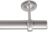 AmazonBasics, Set de 2 Soportes Ajutables para Techo, Níquel