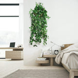 Eokeanon Plantas Artificiales, Vides Artificiales, 78 Pies (12 Piezas) Falso Hiedra Falsa Hojas Colgando Vegetación Guirnalda Planta de Vid para el Banquete de Boda Jardín Decoración de la Pared