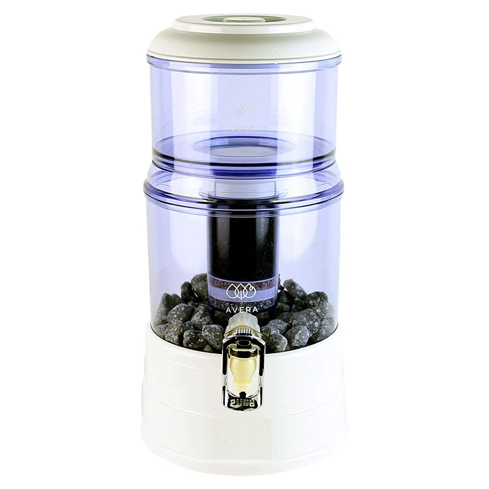 AVERA Purificador de agua. 5 litros. Dispensador y filtro de agua.