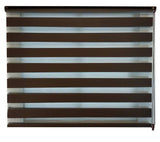 DECO Persiana Enrollable Sheer Elegance 120 X 180 Color Chocolate