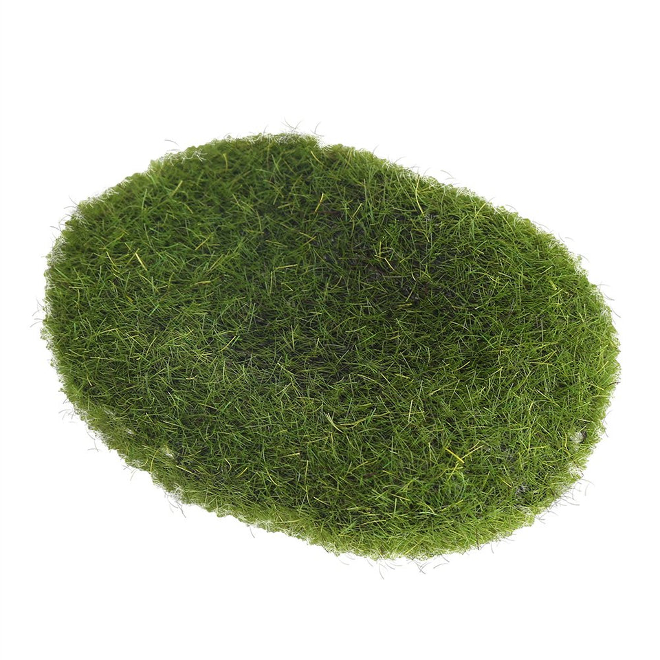 Piedras de musgo artificiales, 12 piezas de musgo verde cubierto de rocas decorativas Simulación de hierba Bryophyte Bonsai jardín DIY decoración de paisaje