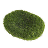 Piedras de musgo artificiales, 12 piezas de musgo verde cubierto de rocas decorativas Simulación de hierba Bryophyte Bonsai jardín DIY decoración de paisaje