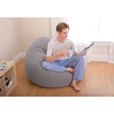 Intex Beanless Bag™ Silla Inflable, 107 cm x 104 cm x 68.5 cm, beige