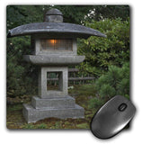 3dRose farol de piedra en Portland jardín japonés, EE. UU. – us38 wsu0159 alfombrilla de mouse, 8" x 8" (mp 146369 _ 1)