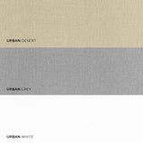 CHICOLOGY - Paneles deslizantes Ajustables, persianas Verticales Cortadas a Longitud, Gris (Urban Grey), Up to 80" W X 96" H, 1, 1