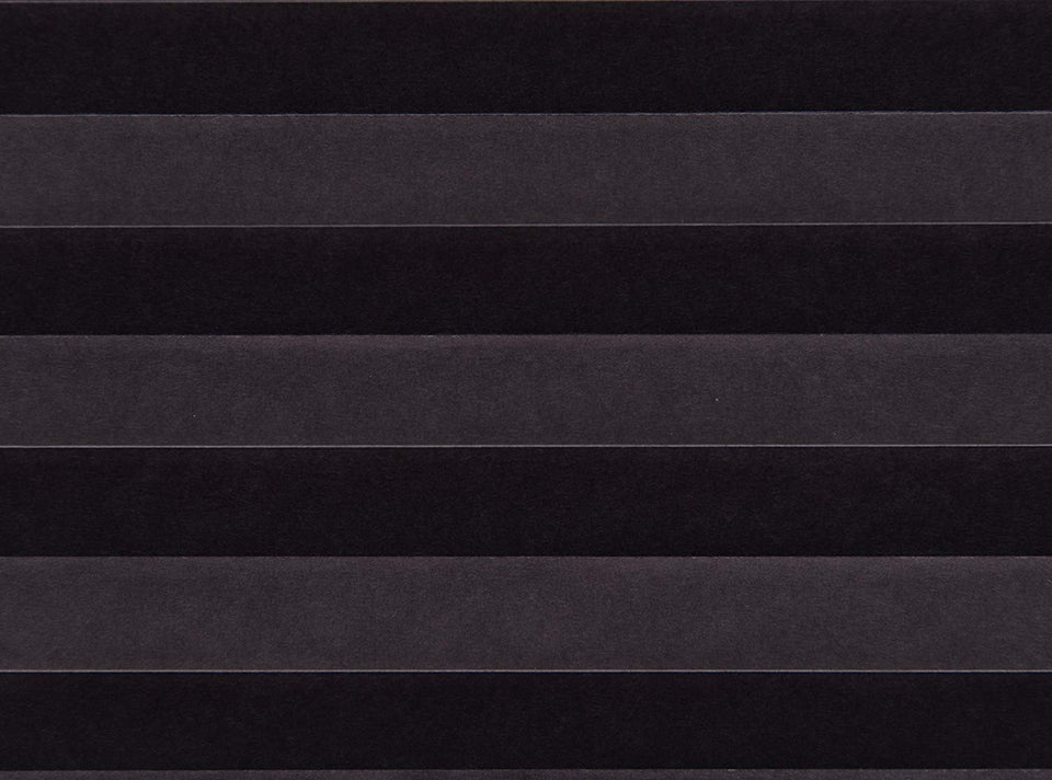 Original Blackout Pleated Paper Shade, Black, 48" x 72", 6 Pack